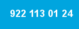 922 113 01 24